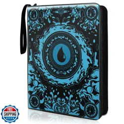 sabermaster MTG element Card Binder Fits 900 Cards Card Collector Album Holde - Image 1