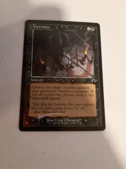1x Mtg Modern Horizons 3 Victimize Retro Foil NM Magic The Gathering - Image 1