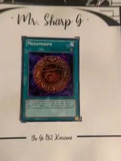 MEGAMORPH - 1st EDITION SDCR-EN024 ENGLISH Yu-Gi-Oh! CARD GAME TCG KONAMI - Image 2