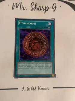MEGAMORPH - 1st EDITION SDCR-EN024 ENGLISH Yu-Gi-Oh! CARD GAME TCG KONAMI - Image 3