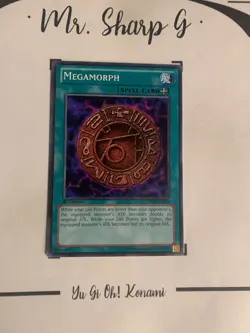 MEGAMORPH - 1st EDITION SDCR-EN024 ENGLISH Yu-Gi-Oh! CARD GAME TCG KONAMI - Image 9