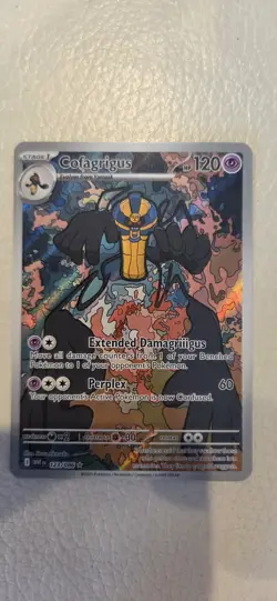 Cofagrigus 123/086 Illustration Rare Pokemon TCG SV: White Flare English - Image 1