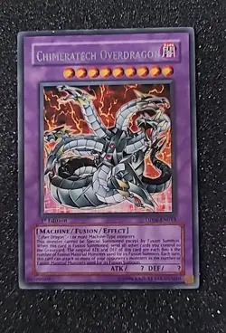 Yugioh Chimeratech Overdragon Dp04-EN013 1st Edition - Image 1