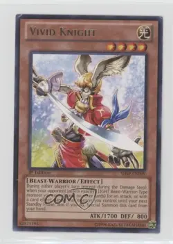 Vivid Knight 1st Ed. YuGiOh Shadow Specters #SHSP-EN099 0w8 - Image 1