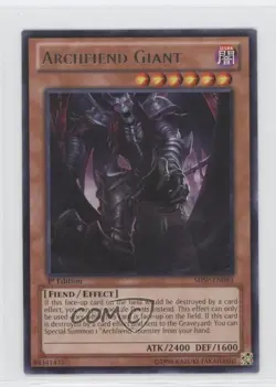 Archfiend Giant 1st Ed. YuGiOh Shadow Specters #SHSP-EN083 0b5 - Image 1
