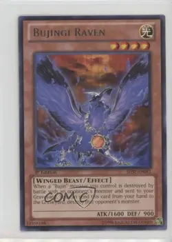 Bujingi Raven 1st Ed. YuGiOh Shadow Specters #SHSP-EN081 0d08 - Image 1