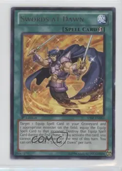 Swords at Dawn 1st Ed. YuGiOh Shadow Specters #SHSP-EN066 00em - Image 1