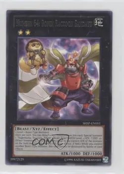Number 64: Ronin Raccoon Sandayu 1st Ed. YuGiOh Shadow Specters #SHSP-EN051 0yj1 - Image 1