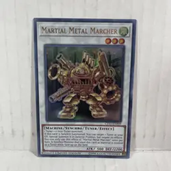 Yugioh Martial Metal Marcher CT15-EN009 Ultra Rare Limited Edition - Image 1