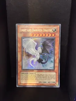 Yugioh Light And Darkness Dragon LDPP-EN001 Ultra Rare Limited Edition LP - Image 2