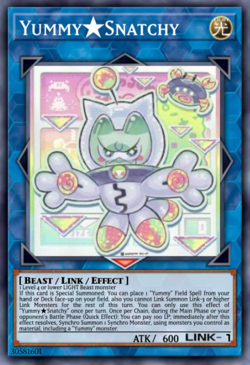 Yugioh Yummy Snatchy JUSH-EN022 1st Edition Ultra Rare NM Presale - Image 1