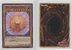 Three Thousand Needles 1st Ed. YuGiOh Return of the Duelist #REDU-EN039 00q0 - Image 3