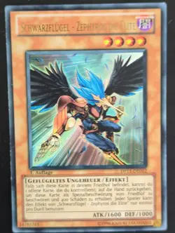 Schwarzflugel - Zephyros die Elite DP11-DE012 Ultra Rare DE EX YUGIOH - Image 1