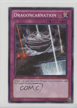 Dragoncarnation 1st Ed. YuGiOh Lord of the Tachyon Galaxy #LTGY-EN080 0b5 - Image 1