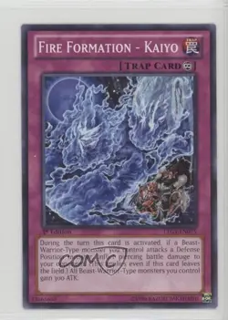 Fire Formation - Kaiyo 1st Ed. YuGiOh Lord of the Tachyon Galaxy #LTGY-EN075 0s5 - Image 1