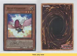 SR - Trust Guardian 1st Ed. YuGiOh The Shining Darkness #TSHD-EN009 READ 0g4 - Image 3