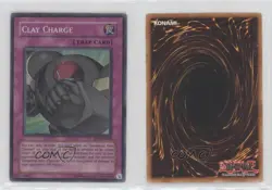 Super Rare - Clay Charge Unlimited YuGiOh Duelist Pack: Jaden Yuki 2006 10qj - Image 3