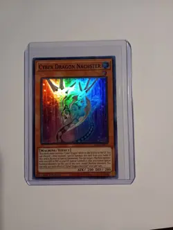 Cyber Dragon Nachster LDS2-EN032 Ultra Rare 1st Edition PURPLE NM YuGiOh - Image 1