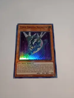 Cyber Dragon Nachster LDS2-EN032 Ultra Rare 1st Edition PURPLE NM YuGiOh - Image 3