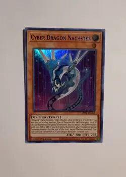 Cyber Dragon Nachster LDS2-EN032 Ultra Rare 1st Edition PURPLE NM YuGiOh - Image 4
