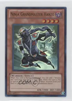 Ninja Grandmaster Hanzo Unlimited YuGiOh Order of Chaos #ORCS-EN029 5u3 - Image 1