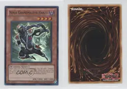 Ninja Grandmaster Hanzo Unlimited YuGiOh Order of Chaos #ORCS-EN029 5u3 - Image 3