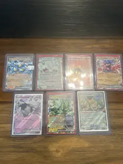 Pokemon TCG Card Collection Set - Rare Holo EX 7 Card Lot - Image 1