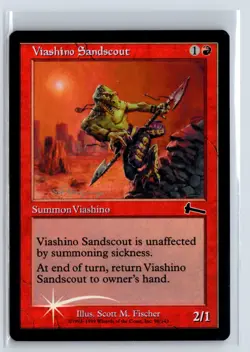 FOIL Viashino Sandscout Urza's Legacy Common - MTG Magic the Gathering Card - Image 1
