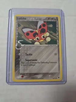 Ledyba 53/101 2006 EX Dragon Frontiers Common Pokemon Trading Card - Image 1