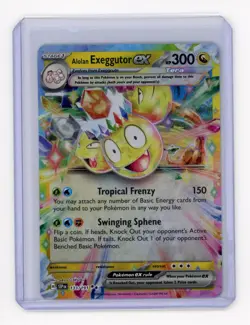 Alolan Exeggutor ex - 133/191 - Ultra Rare Surging Sparks NM Pokemon Card - Image 1