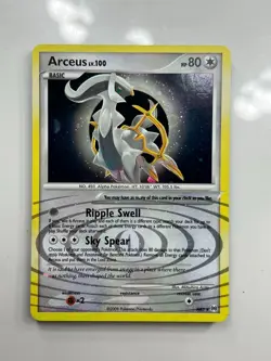Arceus - AR5 - Pokemon Arceus Holo Card NM - Image 1
