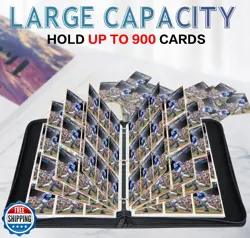 9 Pocket Trading Card Binder, 900 Pockets Basketball Binder for MTG, Top Load - Image 2