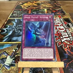 Angel Statue - Azurune BLVO-EN079 1st Edition Super Rare NM + BONUS card! - Image 1