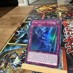 Angel Statue - Azurune BLVO-EN079 1st Edition Super Rare NM + BONUS card! - Image 2
