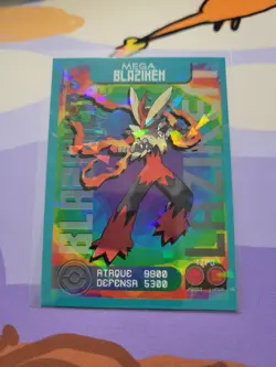 Pokemon TCG Card Kanto South America Pokedex Edition - Mega Blaziken - Image 1