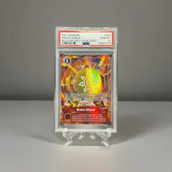 2021 Digimon Brave Shield Alt Art Release Special Booster PSA 10 GEM MINT Card - Image 2