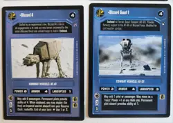 Star Wars CCG 14 card lot- Blizzard Walkers, General Veers, AT-AT Cannons. - Image 11