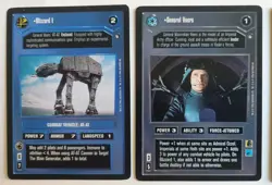 Star Wars CCG 14 card lot- Blizzard Walkers, General Veers, AT-AT Cannons. - Image 9