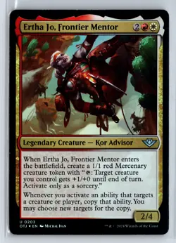 FOIL Ertha Jo, Frontier Mentor Outlaws Thunder Junction - MTG Magic the Gat - Image 1