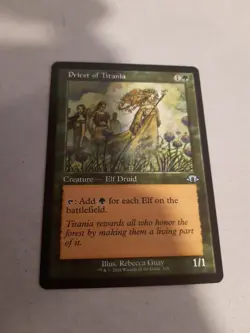1x Mtg Modern Horizons 3 Priest Of Titania Retro NM/M Magic The Gathering - Image 1
