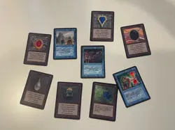 MTG Power Of 9 Proxies EDH, Cube,vintage Moxes, Time Walk, Recall, Black Lotus - Image 1