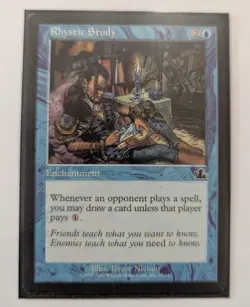 1* Rhystic Study - Prophecy - Near Mint - Magic The Gathering - MTG - Image 3