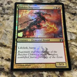 Rakdos Ragemutt FOIL Return to Ravnica Black Red MTG Free Shipping - Image 1