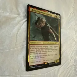 MTG Final Fantasy Cloud, Planet's Champion (Foil) Promo - Image 3
