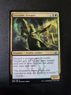 Erstwhile Trooper NM, English MTG Guilds of Ravnica - Image 1