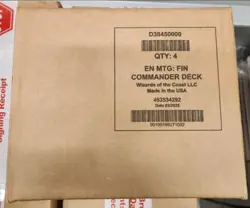 MAGIC THE GATHERING MTG - FINAL FANTASY - SEALED - COMMANDER 4 DECK CASE - Image 1