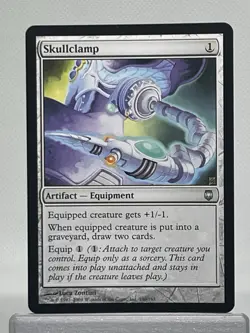 Skullclamp x1 Darksteel Magic MTG Unplayed NM (C) - Image 1