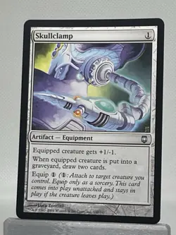 Skullclamp x1 Darksteel Magic MTG Unplayed NM (B) - Image 1