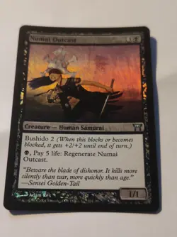 MTG - Numai Outcast - Foil - Champions of Kamigawa - Image 1