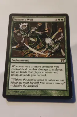 MTG Nature's Will, Champions of Kamigawa - Image 1